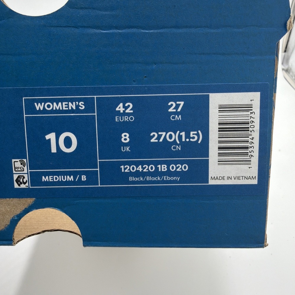 Brooks Women's Ghost Max 2 Ebony Running Shoes 10 NWB-no Lid - Picture 8 of 9